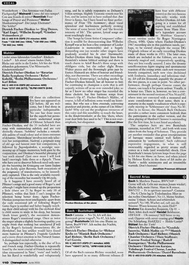 gramophone review june 2000/4