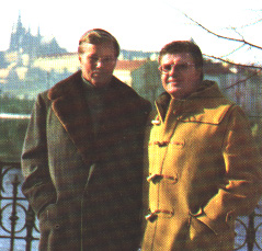 with Josef Suk in Prague